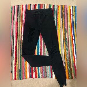 American Eagle black skinny jeans